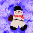 Snowman Ornament 1017