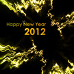 New Year Goldenrod Green Abstract Wallpaper 1025